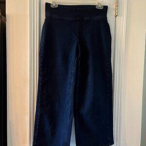 Old Navy Cropped Wide Leg Denim